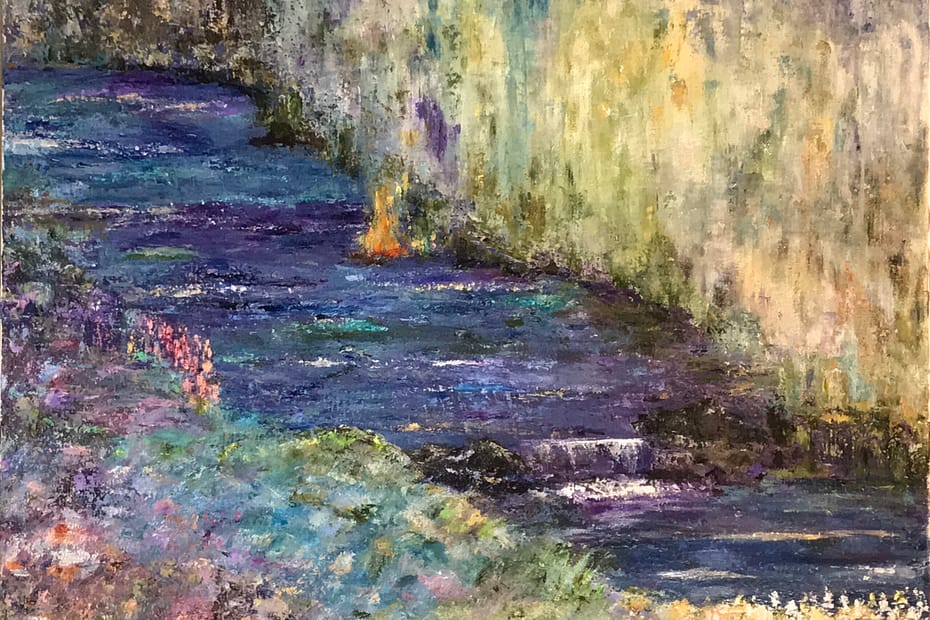 Peace Like a River painting